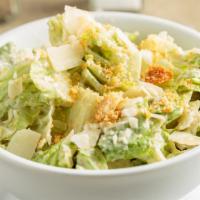 Small Caesar Salad · Romaine lettuce, house-made Caesar dressing, house-made lightly seasoned garlic bread crumbs...