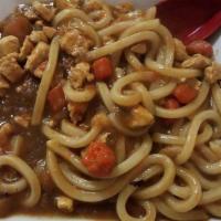 Chicken Curry Noodle · Udon noodle cooked with Japanese Curry sauce.