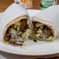 Beef Shawarma Wrap · 