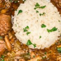 Chicken And Sausage Gumbo · 
