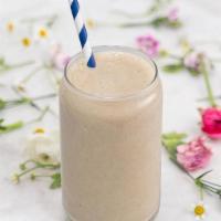 Inbloom Protein Vanilla Smoothie · A plant-based, power-packed* protein smoothie featuring INBLOOM's Vanilla Clean Green Protei...