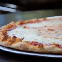 Large Cheese Pizza · Fresh mozzarella, house made pizza sauce.