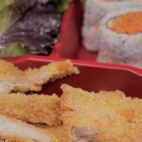 Chicken Katsu · The most popular meal crispy breaded chicken filets served with hawaiian special katsu sauce.