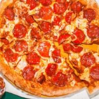 Pizza (Medium) · Eight slices. 12