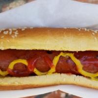 Hot Dog · All Beef 1/5lb hot dog.