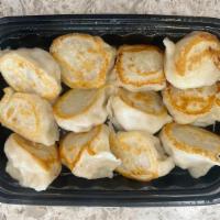 12 Pc Pork And Napa Dumplings · ground pork mixed with finely chopped napa cabbage