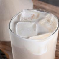 Trà Sữa Dừa - Iced Coconut Milktea · Grade-A Assam black tea; mixed with coconut milk and non-dairy coconut creamer.