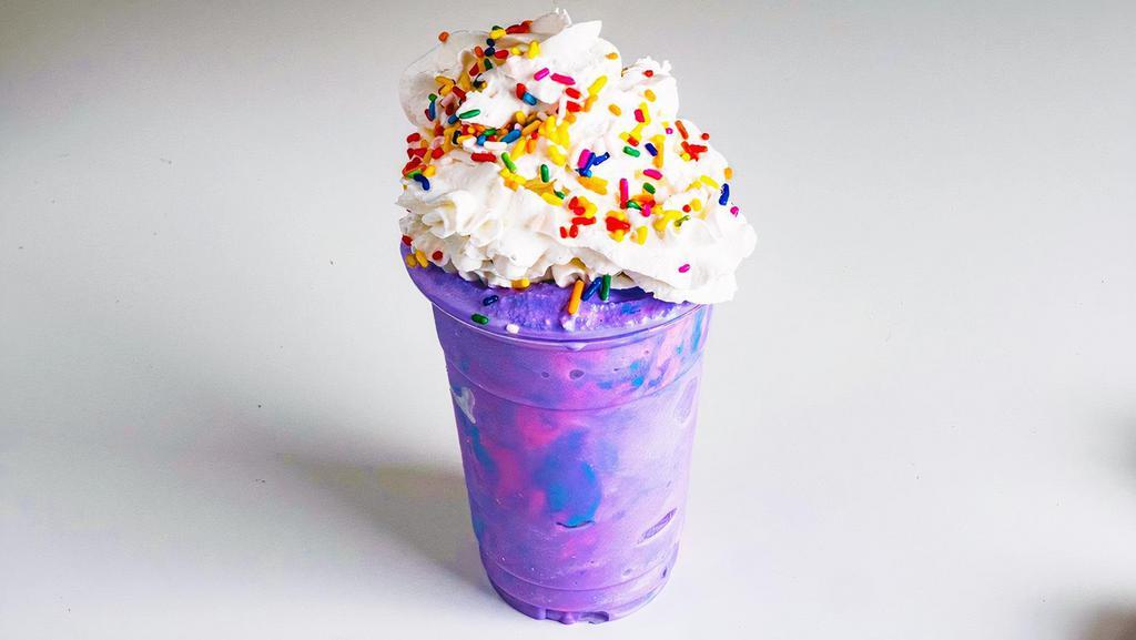 Ice Cream Milkshake (16Oz) · Premium Hand Spun Ice Cream MilkShakes.  Add your favorite mix ins for a crazy custom creation.