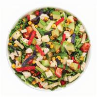 Southwest Chipotle Ranch Salad · Spice things up with our Southwest Chipotle Ranch Salad! Starting with a recommended base of...