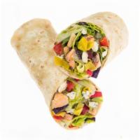 Buffalo Bleu Wrap · Starting with a flour tortilla, our Chef recommends a base of our Romaine/Iceberg Blend. It'...