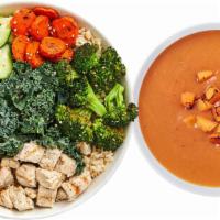 Grain Bowl / Soup · Create your own style with half southwest grain bowl and your choice of any small soup. Upgr...