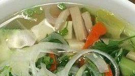 Pork & Vegetables Stir-Fried / Hi Tiểu Xão Heo, Rau Cai · 