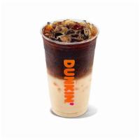 Iced Macchiato · Made with layers of creamy milk and two shots of espresso and served over ice. Max 6 per ord...