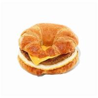 Sausage Egg And Cheese Breakfast Sandwich · A tasty combination of sausage, egg and cheese on your choice of bread. Max 12 per order.
