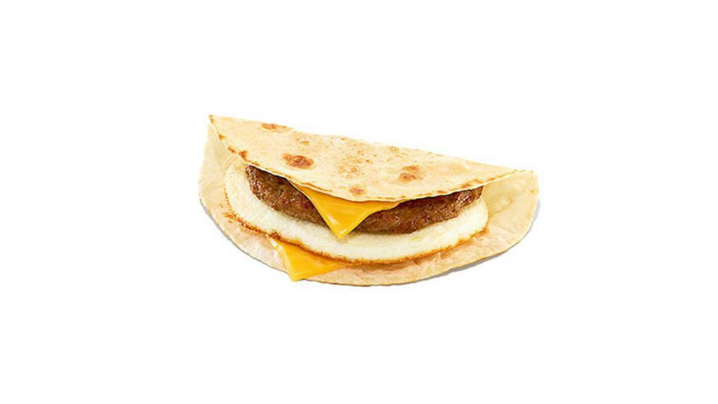 Wake-Up Wrap® - Sausage Egg And Cheese · Start your morning off right with one of our delicious, made-to-order Wake-Up Wrap® sandwiches. Select from a variety of your favorite breakfast ingredients, they are the perfect portion of oven-toasted gooDD. And at such a great value, we undertstand if you want to grab one in the afternoon or evening too.