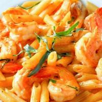 Shrimp Penne Pasta · 