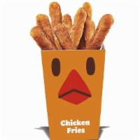 Chicken Fries - 9 Pc · Made with white meat chicken, our Chicken Fries are coated in a light crispy breading season...