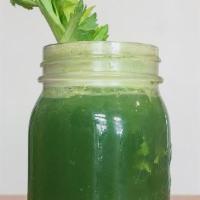 Forest Child · apple, romaine, spinach, celery, parsley,. cucumber, kale, lemon, ginger