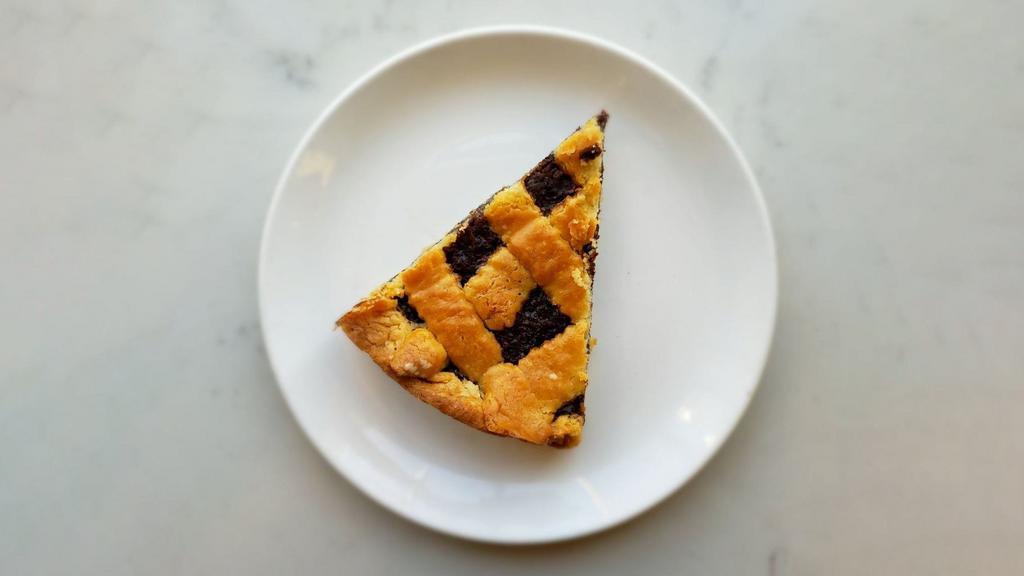 Nutella Pie · Homemade. 
Served by slice.