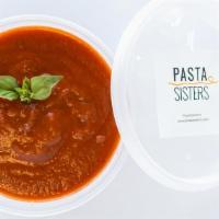 Tomato & Basil Sauce Container · 2 portions. Italian tomatoes and fresh basil.