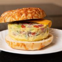 Eggwich Omelet Veggies · Included:Egg+Tomato+Onion+Bell Pepper &Cheese