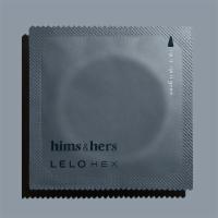 Hims & Hers Ultra Thin Natural Latex Protect Condoms (8 Count) · Re-Engineered Latex Condoms with latex and proprietary Hex (TM) technology