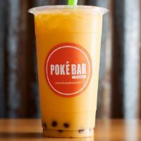 Thai Milk Bubble Tea · With Fresh Brewed Thai Tea