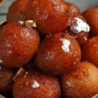 Gulab Jamun · Dough Balls in Sugar Syrup