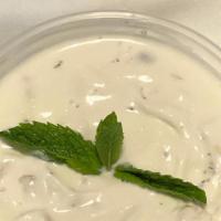 Mast O Moosir · A delicate mixture of yogurt and shallots.