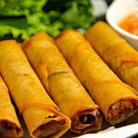 Pork And Shrimp Eggroll · Egg rolls are a variety of deep-fried appetizers served in our restaurants. An egg roll is a...