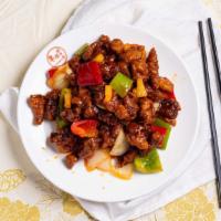 Sweet & Sour Pork With Pineapple · 