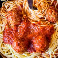 Spaghetti Meatballs · 