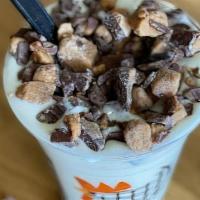 Fold It! · Frozen Custard (enriched Ice cream) with your pick of the following folded in: Oreo Cookie -...