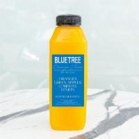 Orange Juice - Bluetree Style · Oranges · Green Apples · Carrots · Lemon - 100% cold-pressed oranges with a twist.. ⚠️WARNIN...