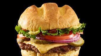 Classic Smash Burger · 640 calories. Certified Angus Beef, American cheese, lettuce, tomatoes, red onions, pickles,...