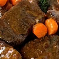 Beef Short Rib Meal · Our beef short ribs are spectacular! There is plenty of meat on each bone. Comes with two si...