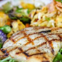 Grilled Local Fish Of The Day · Include your choice of two sides.