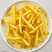 Eyes On Fries · (Vegetarian) Idaho potato fries cooked until golden brown and garnished with salt.