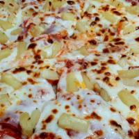 Hawaiian Pizza X-Large · Ham , pineapple,  xtra cheese