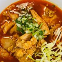 Pozole · A Must have Pozole, made with Chicken & Hominy. Everyday, ALL DAY!