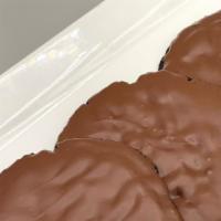 Thin Mint Cookie · Chocolate cookie covered in melted mint chocolate Calories: 138 Protein: 3 Fat: 15 Net Carbs...