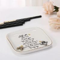 I Love You Mom Gifts Ceramic Ring Trinket Dish Jewelry Tray · Just a small  jewelry  dish to hold your most precious items . This  is a gift that says :  ...
