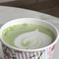Matcha Latte · Pure un-sweetened matcha and steamed choice of milk