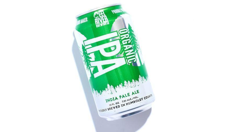 Eel River Organic Ipa (Can) · 12 OZ CAN . Brewed as a traditional IPA, this organic IPA is bright copper in color. Balanced with a crisp hoppy flavor and light malt background, it features floral and citrus aroma of Pacific Northwest organic hops. 7.2% ABV.