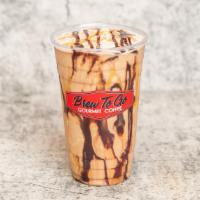 Toffee Explosion · Our Toffee Explosion Frappe is a combination of our Extreme Toffee Powder, English Toffee, B...