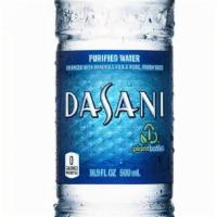 Dasani · DASANI has been designed to be great tasting water. It is filtered by reverse osmosis to rem...