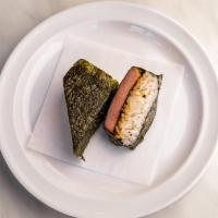 Musubi · spam, sushi rice, unagi sauce, nori
