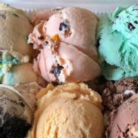Double Scoop Ice Cream · 6-9 Oz ice cream cup with up to two flavors of your choice.