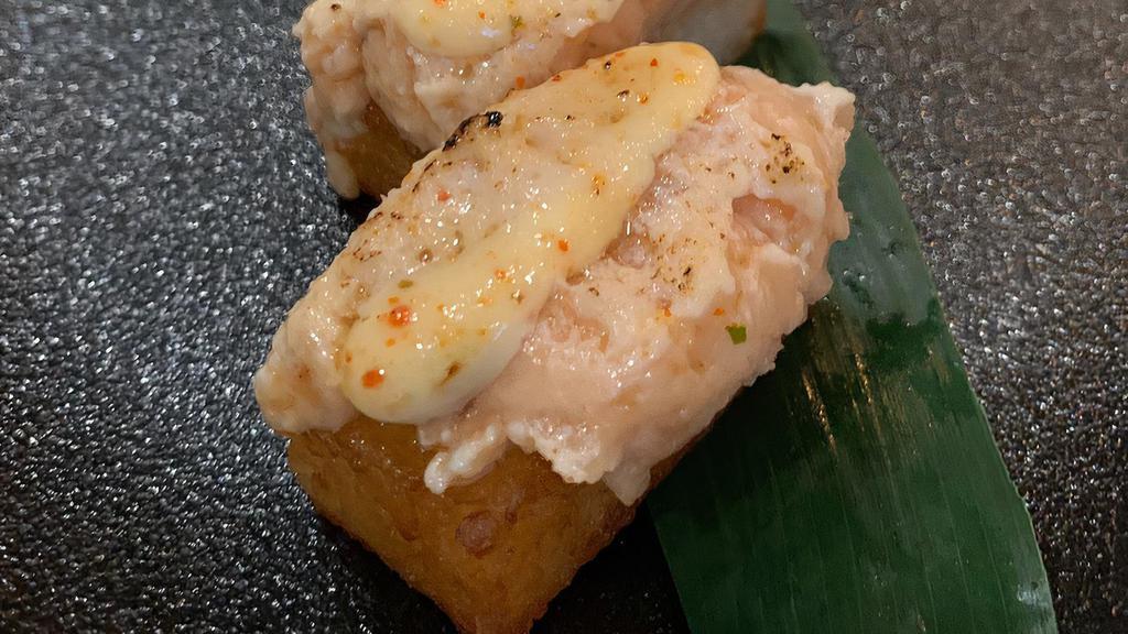 Crispy Rice Spicy Albacore · 