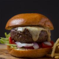 Bossa Cheeseburger · Now with Picanha Patty!

Delicious Charbroiled Brazilian Prime Cut Picanha Patty, White Ched...